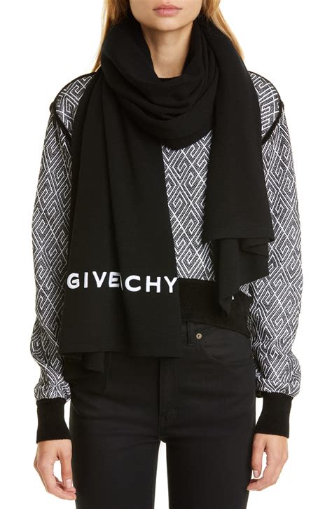 black givenchy scarf|Givenchy mules discounted.